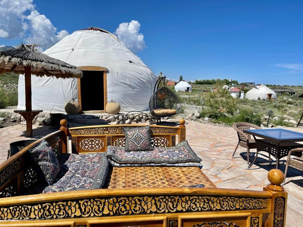 Ak-Tengir Yurt Resort Tossor Esterno foto
